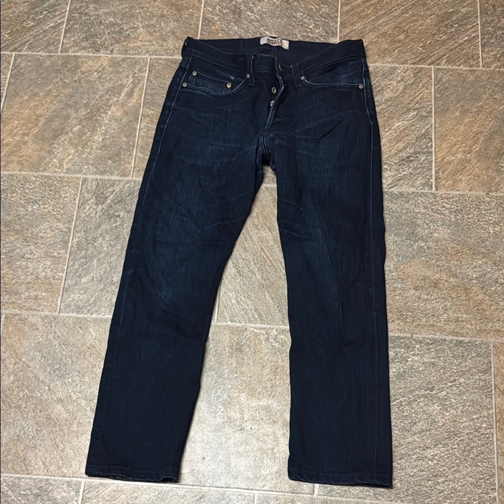 Naked & Famous Denim Men's Deep Indigo Straight Jeans